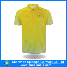 China Atacado Moda Roupas Sublimação Esporte Polo T Shirt